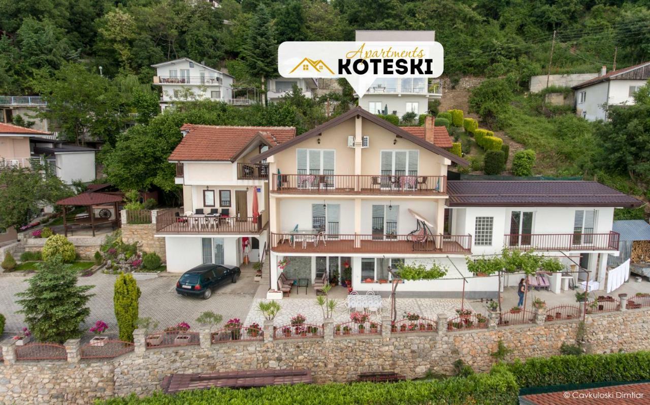 Apartments Koteski Ohrid Exterior foto