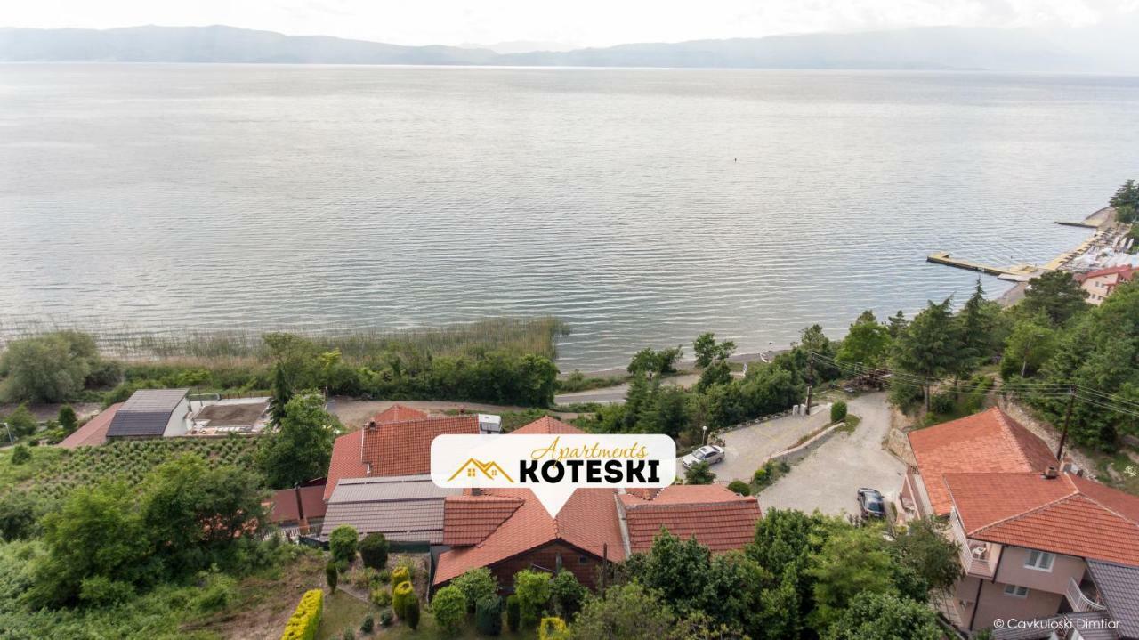 Apartments Koteski Ohrid Exterior foto